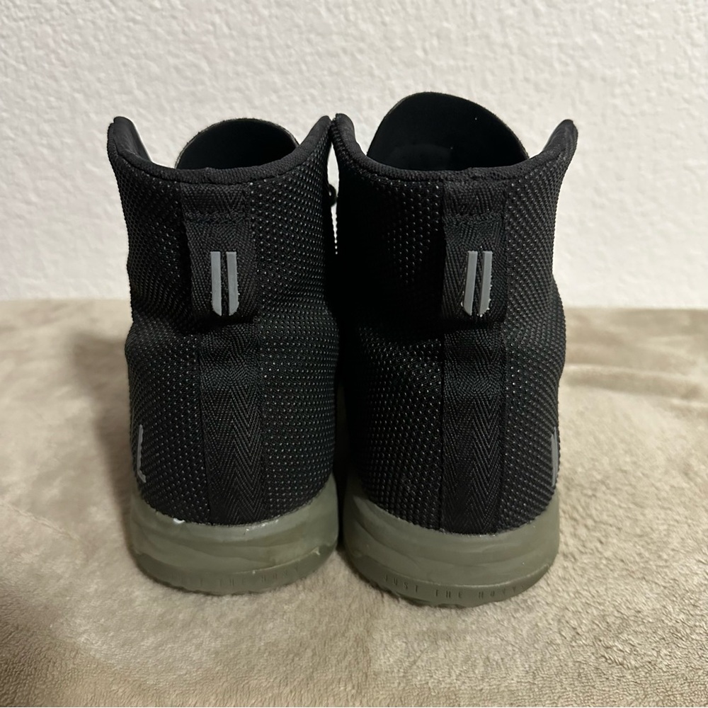 NoBull Green Black High Top Gym Trainers Sports Shoes Sneakers Mens Size 10.5 - Picture 3 of 7